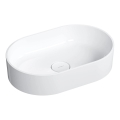 OMNIRES OVOUNBP - Lavoar pentru montare pe blat OVO 55x36 cm dolomit/alb lucios