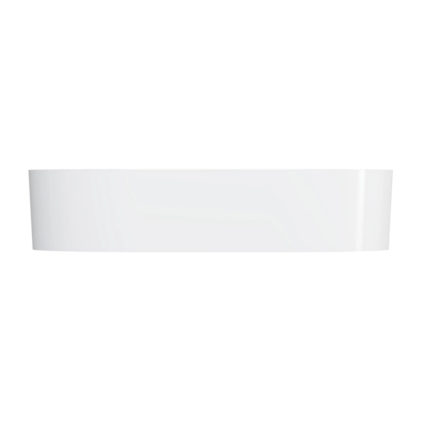 OMNIRES OVOUNBP - Lavoar pentru montare pe blat OVO 55x36 cm dolomit/alb lucios