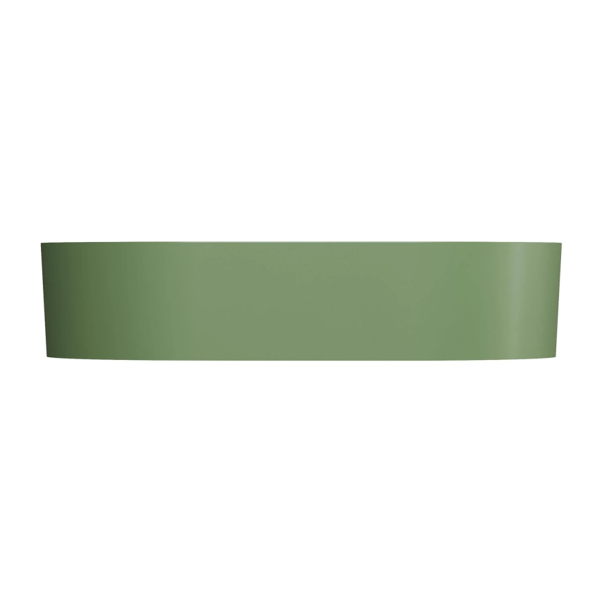 OMNIRES OVOUNOL - Lavoar pentru blat OVO 55x36 cm dolomit/olive mat