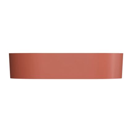 OMNIRES OVOUNTE - Lavoar pentru blat OVO 55 x 36 cm dolomită/teracotă mată