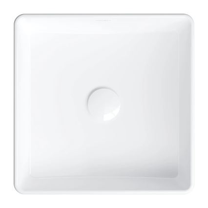 OMNIRES PASADENA360BP - Lavoar pentru blat PASADENA 36x36 cm ceramică/alb lucios