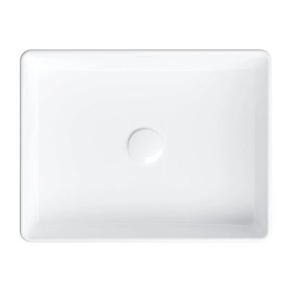 OMNIRES PASADENA470BP - Lavoar pentru blat PASADENA 47x36 cm, ceramică, alb lucios