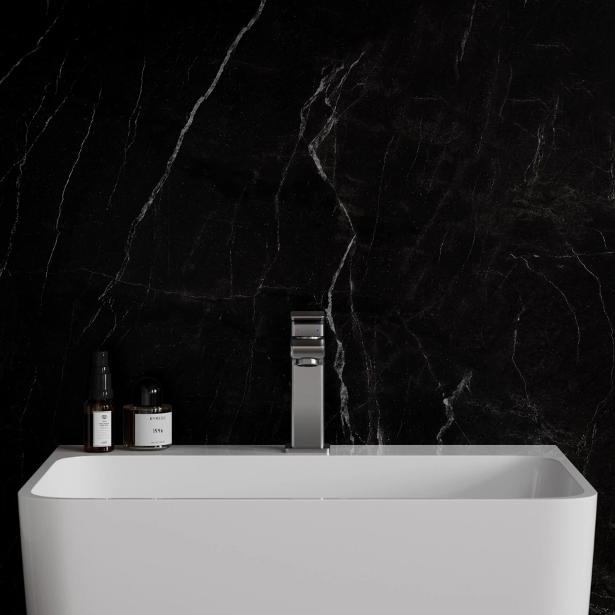 OMNIRES PM7410IN - Baterie pentru lavoar PARMA 15 cm, nichel periat