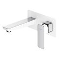 OMNIRES PM7415CRB - Baterie pentru chiuvetă cu montaj încastrat PARMA crom lucios/ alb