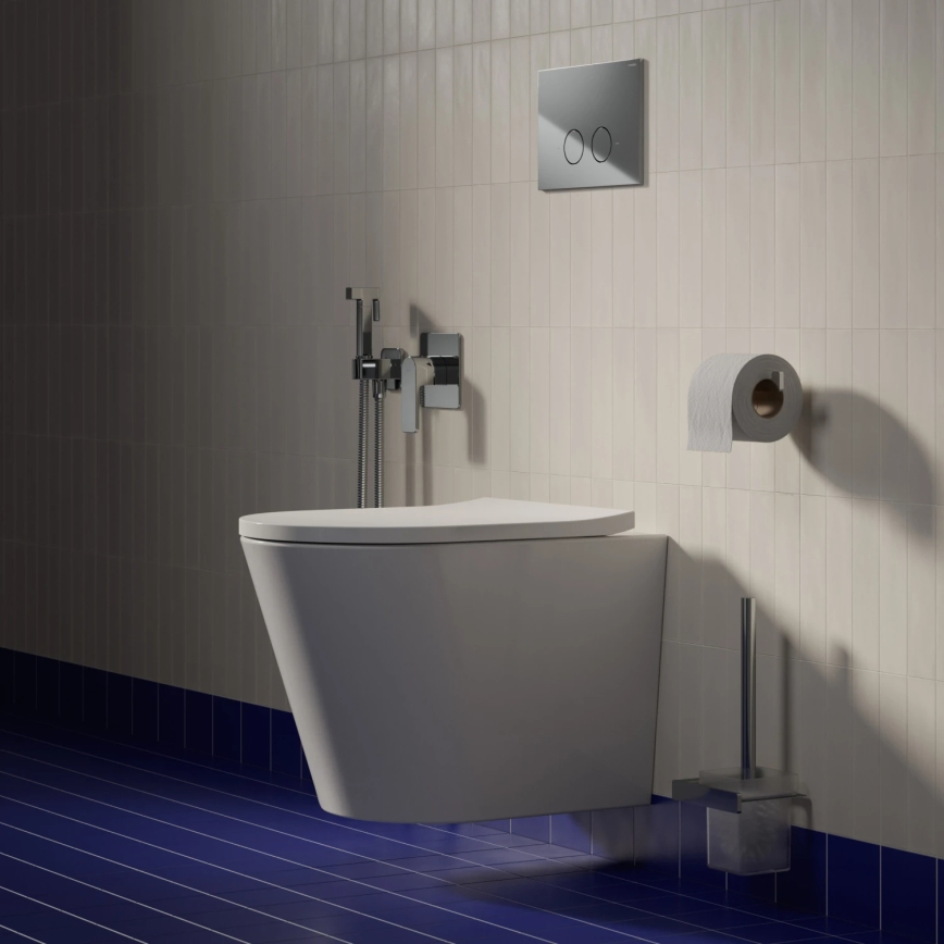 OMNIRES TAMPAMWBP - Vas WC suspendat cu capac SoftClose TAMPA ceramică/alb lucios