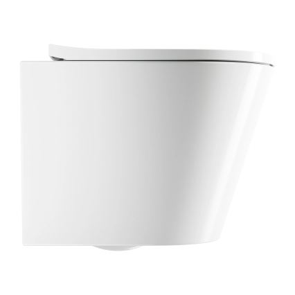 OMNIRES TAMPAMWBP - Vas WC suspendat cu capac SoftClose TAMPA ceramică/alb lucios