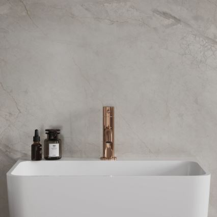 OMNIRES Y1210NCP - Baterie pentru lavoar Y, 16,2 cm, cu finisaj cupru lucios