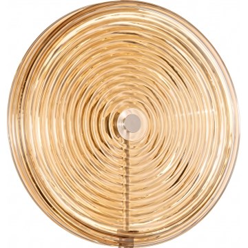 Ondaluce - Abajur de schimb pentru lampadar JOKEY, Ø 40 cm, bej fumuriu