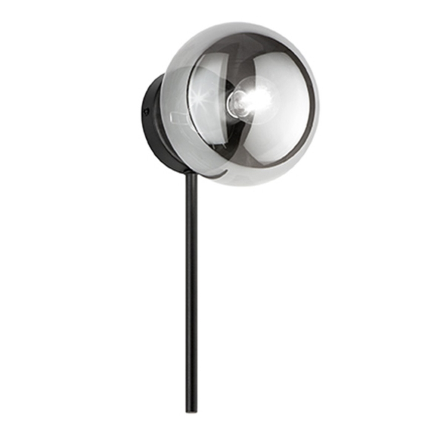 Ondaluce - Abajur universal de rezervă JEWEL, Ø 15 cm, negru fumuriu