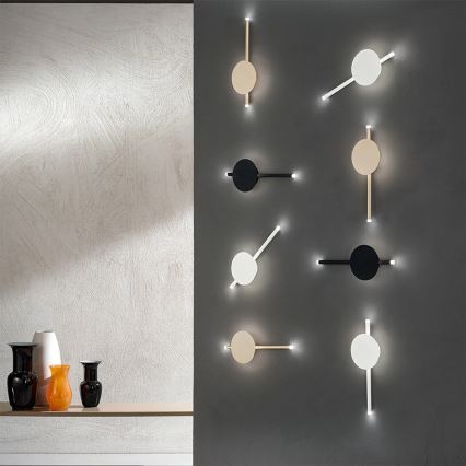 Ondaluce - Aplică de perete LED dimmabilă JAMES LED/16W/230V albă