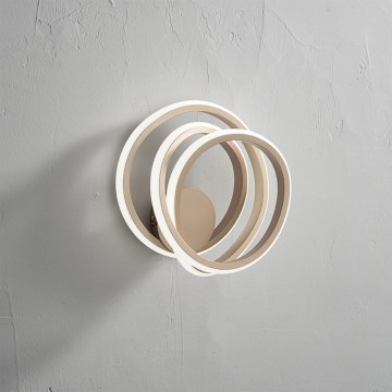 Ondaluce - Aplica de perete LED GOLDEN LED/23W/230V auriu