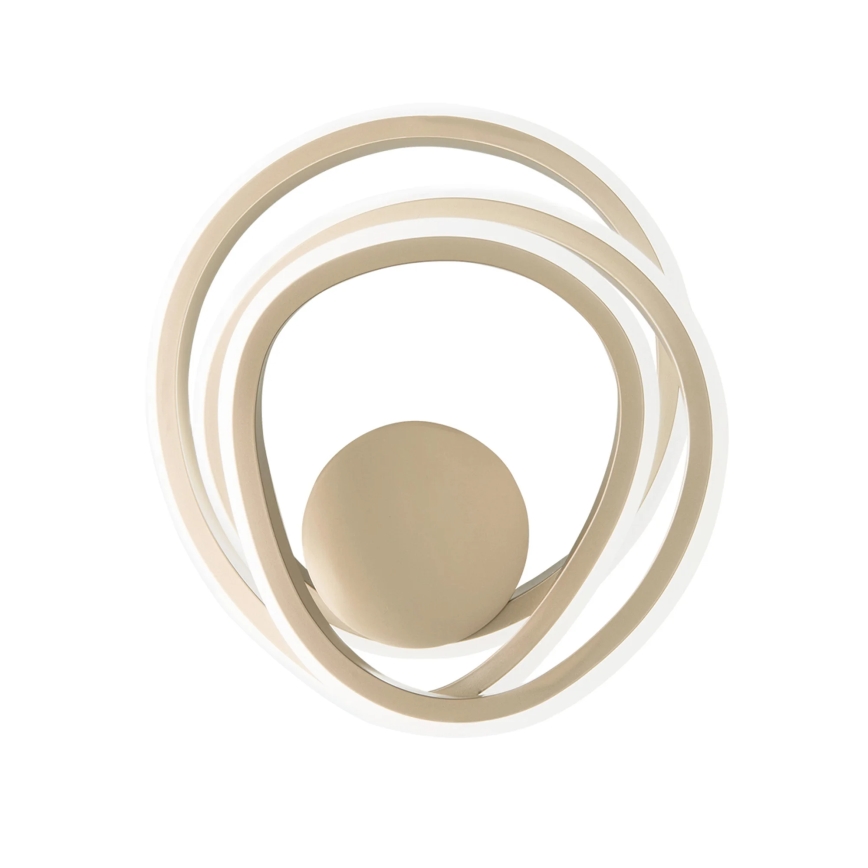 Ondaluce - Aplica de perete LED GOLDEN LED/23W/230V auriu