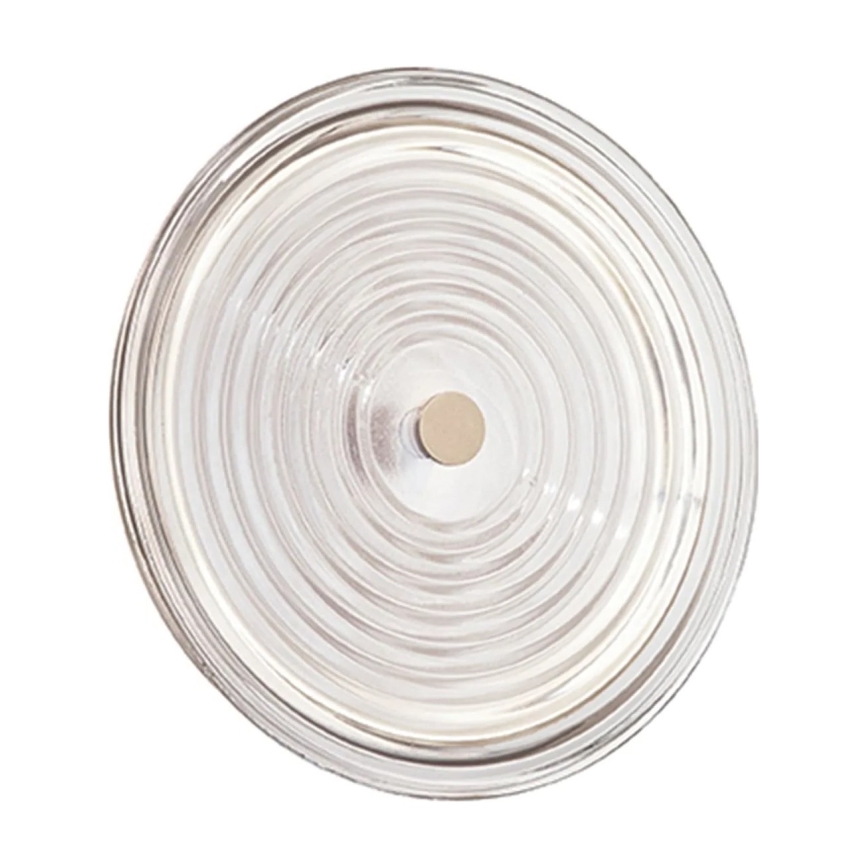 Ondaluce - Aplica de perete LED JOKEY, 10W/230V, auriu/transparent
