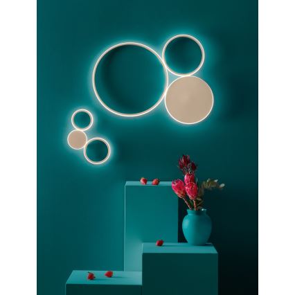 Ondaluce - Aplica de perete LED POIS, 20W, 230V, aurie