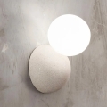 Ondaluce - Aplica de perete ROCK 1xG9/7W/230V beton/alb