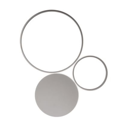 Ondaluce - Lampă de perete LED dimabilă POIS, 42 W, 230 V, argintiu