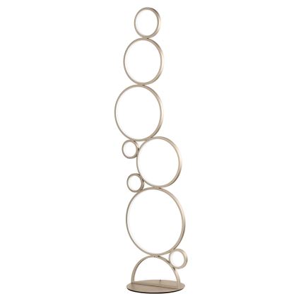 Ondaluce - Lampă de podea LED POIS, reglabilă, 52W/230V, auriu