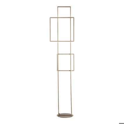 Ondaluce - Lampă de podea LED reglabilă DOWEL LED/77W/230V 166 cm aurie