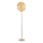 Ondaluce - Lampadar LED dimabil JOKEY LED/15W/230V 170 cm auriu/bej fumuriu