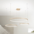 Ondaluce - Lustră LED dimabilă pe cablu SOEL LED/28W/230V + LED/38W + LED/47W Ø 100/80/60 cm aurie