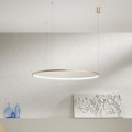 Ondaluce - Lustru LED reglabil pe cablu SOEL LED/38W/230V Ø 80 cm, auriu