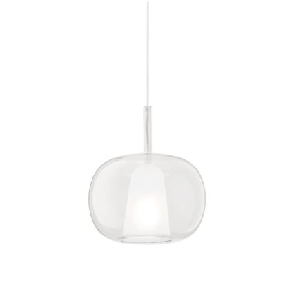 Ondaluce - Pendul pe cablu THELMA 1xE27/15W/230V Ø 25 cm auriu/transparent