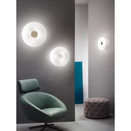 Ondaluce - Plafonieră DODI, 2xE27/15W/230V, Ø 33 cm, albă