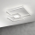 Ondaluce - Plafonieră LED cu reglare a intensității DOWEL LED/46W/230V 55x55 cm, finisaj argintiu