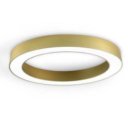 Ondaluce - Plafonieră LED GLOBUS dimmabilă, 40W/230V, 3000/4000K, Ø 60 cm, finisaj auriu