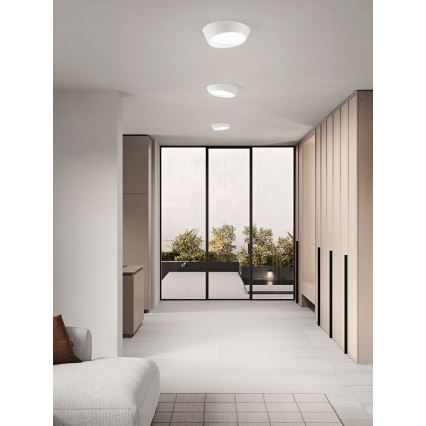 Ondaluce - Plafonieră LED dimmabilă HALF LED/25W/230V 3000/4000K Ø 38,5 cm albă