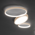Ondaluce - Plafonieră LED dimabilă RICE LED/25W/230V 38x63 cm auriu