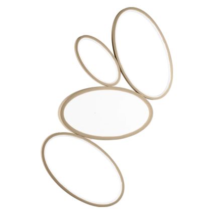 Ondaluce - plafonieră LED dimabilă RICE LED/34W/230V 45x80 cm aurie