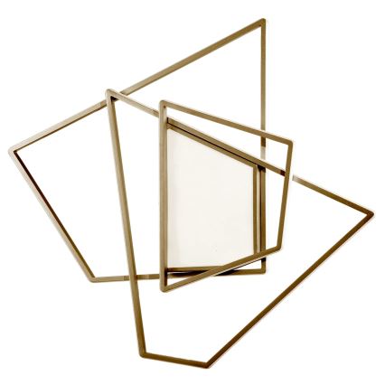 Ondaluce - Plafonieră LED dimmabilă GALAXY LED/90W/230V, aurie