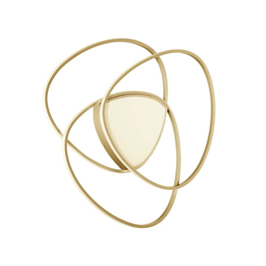 Ondaluce - Plafonieră LED reglabilă ROSE LED/60W/230V, aurie