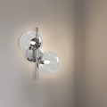 ONLI - Aplică de perete KIMBERLY 2xG9/6W/230V crom lucios