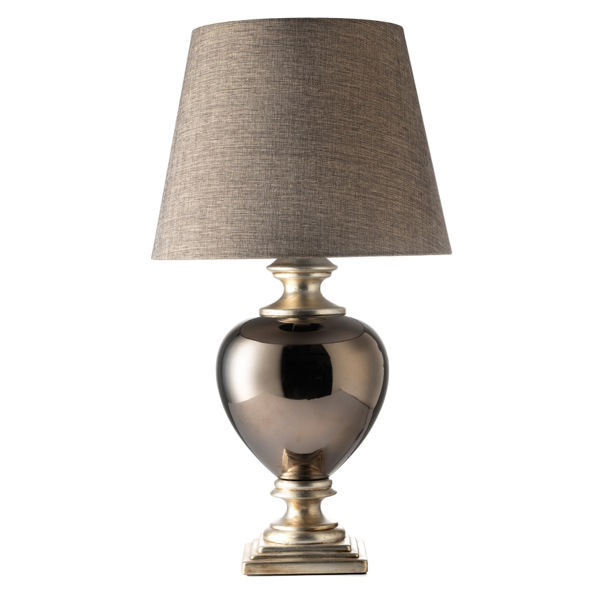 ONLI - Lampă de masă AMADEUS 1xE27/15W/230V gri