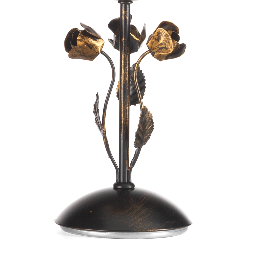 ONLI - Lampă de masă CAROLINA 1xE14/6W/230V 40 cm bronz
