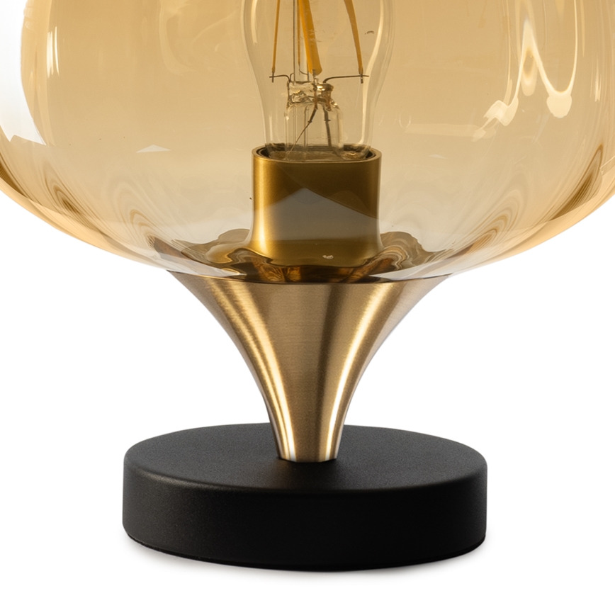 ONLI - Lampă de masă ELIDE 1xE27/15W/230V negru/cupru