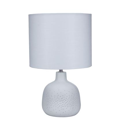ONLI - Lampă de masă ELUMA 2xE27/15W/230V 48 cm albă