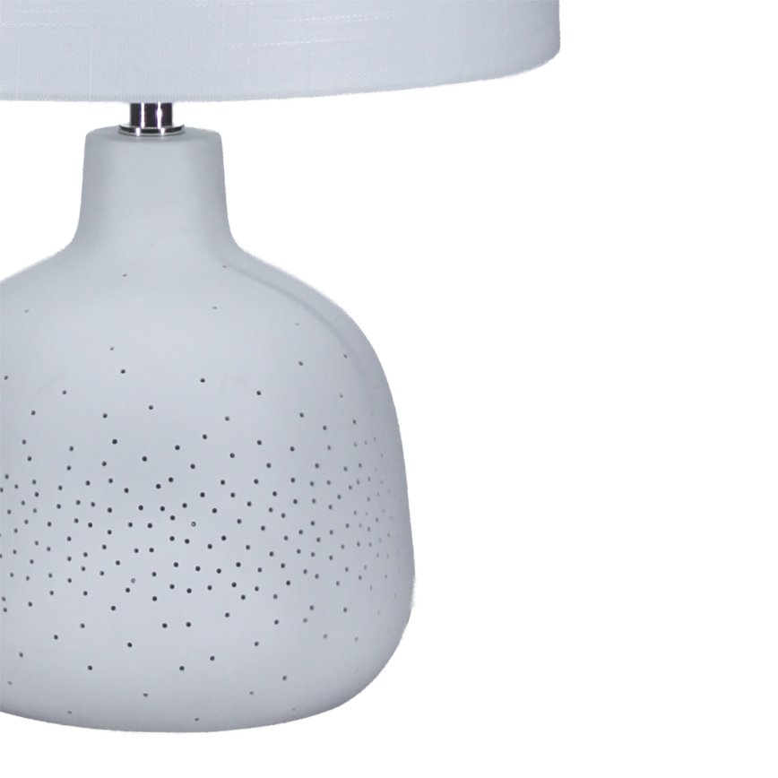 ONLI - Lampă de masă ELUMA 2xE27/15W/230V 48 cm albă