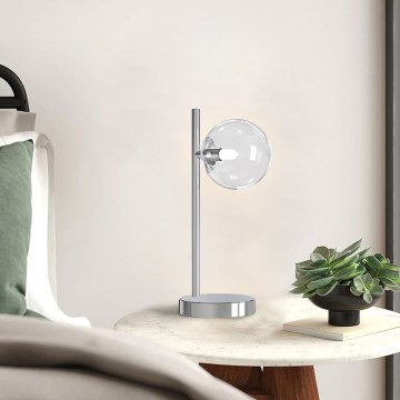 ONLI - Lampă de masă KIMBERLY 1xG9/6W/230V 35 cm crom lucios