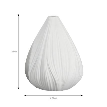 ONLI - Lampă de masă NUVIA 1xE14/6W/230V 25 cm albă