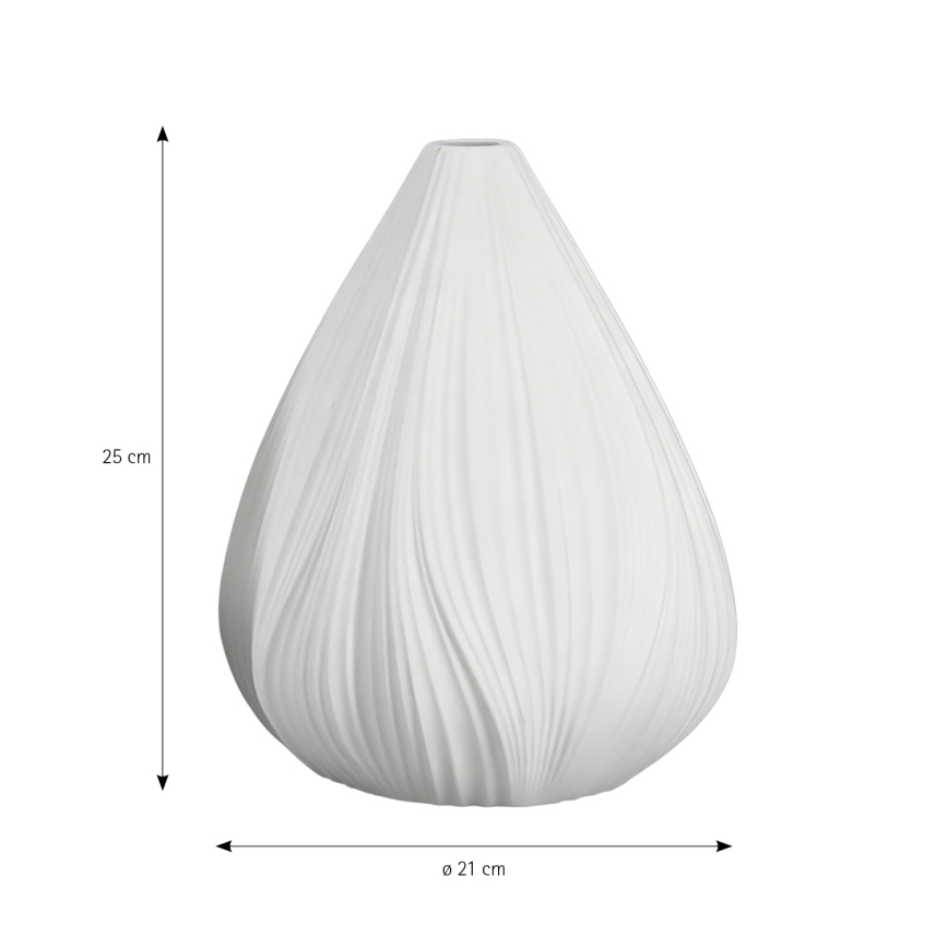 ONLI - Lampă de masă NUVIA 1xE14/6W/230V 25 cm albă