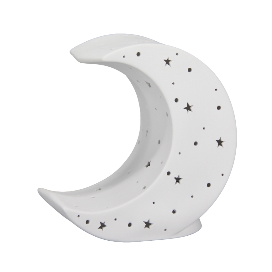 ONLI - Lampă de masă PORCELLANA 1xE14/6W/230V 21 cm lună