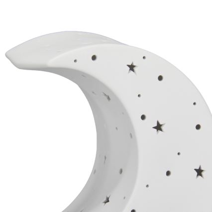 ONLI - Lampă de masă PORCELLANA 1xE14/6W/230V 21 cm lună