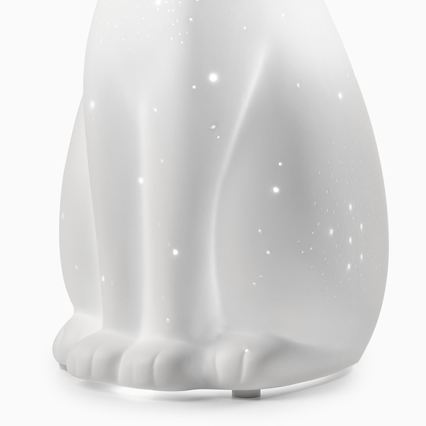 ONLI - Lampă de masă PORCELLANA 1xE14/6W/230V 27,2 cm pisică