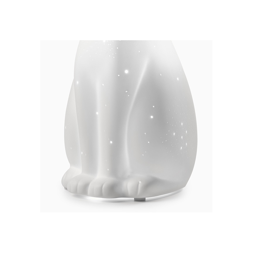 ONLI - Lampă de masă PORCELLANA 1xE14/6W/230V 27,2 cm pisică