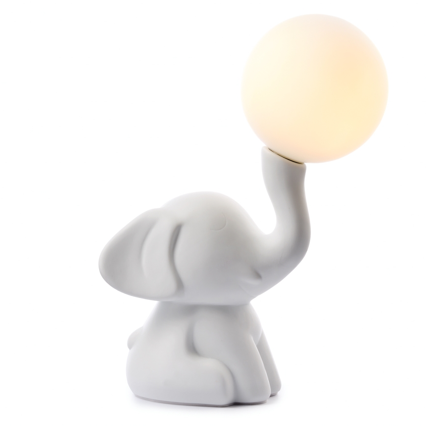 ONLI - Lampă de masă PORCELLANA 1xG9/6W/230V 31 cm elefant
