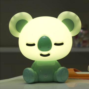 ONLI - Lampă de veghe LED dimabilă pentru copii PUPPIES LED/3W/230V 20 cm koala/verde