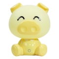 ONLI - Lampă de veghe LED reglabilă pentru copii PUPPIES LED/3W/230V 19 cm purceluș/galben